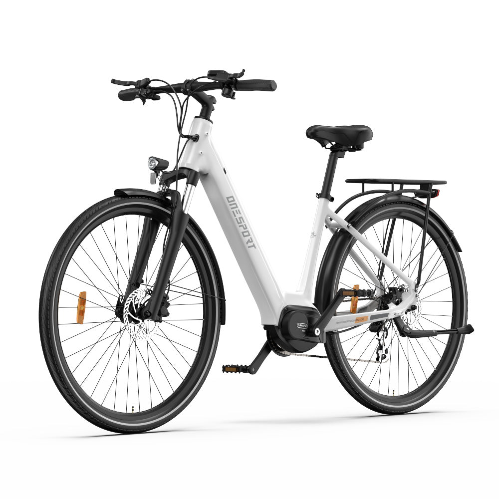 OT07-2 White ONESPORT Electric Bike